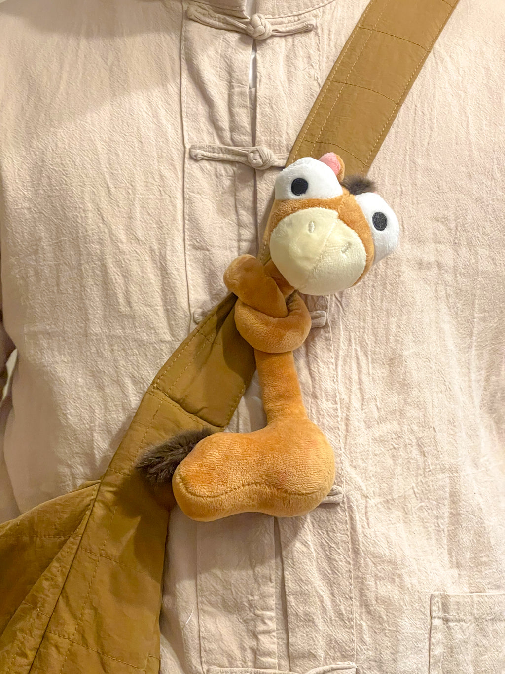 Long-necked horse