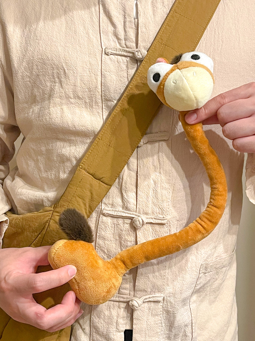 Long-necked horse