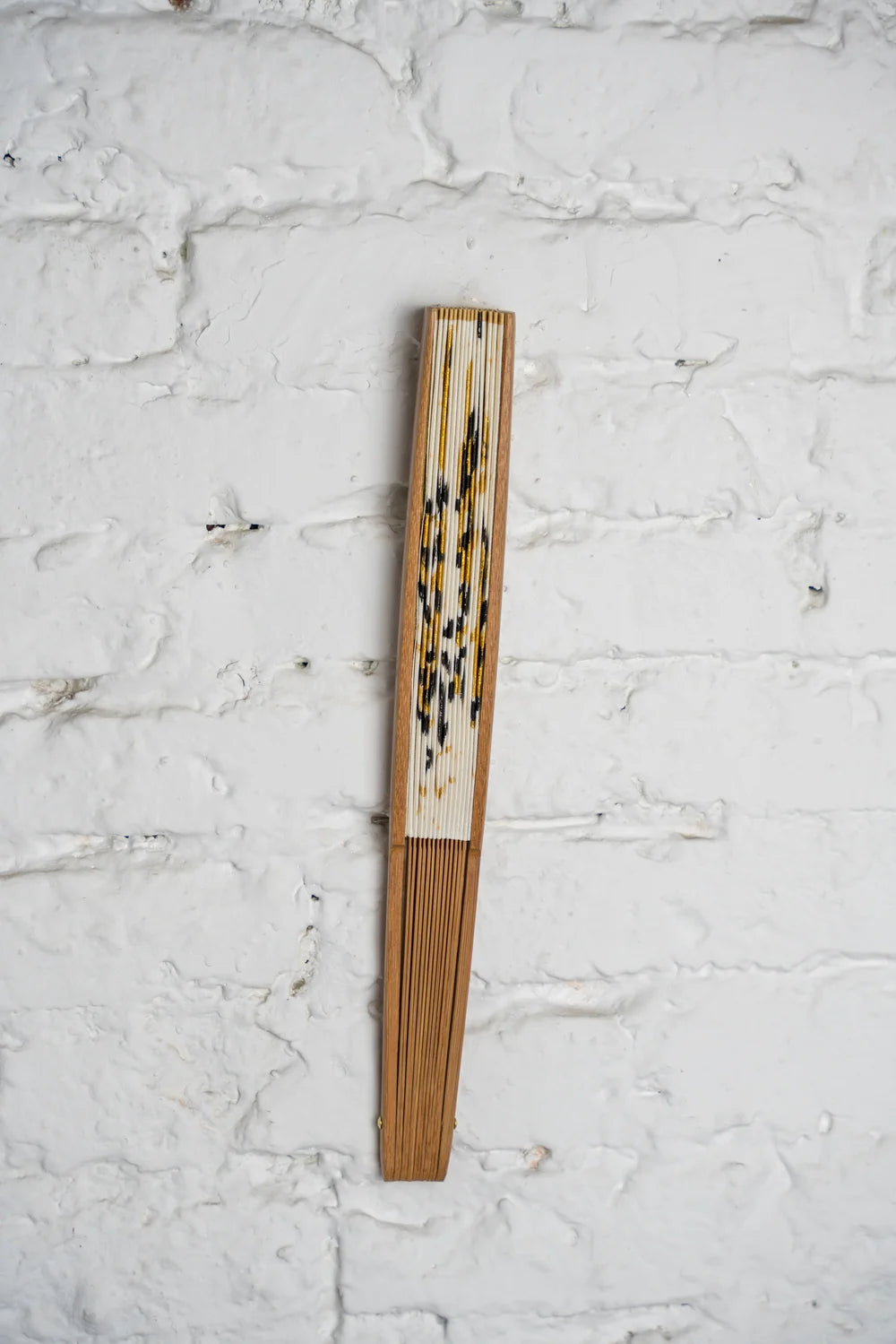 Golden Dragon Folding Fan