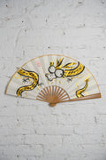 Golden Dragon Folding Fan