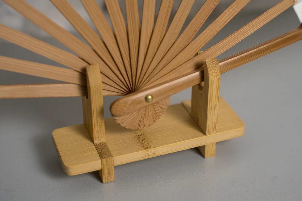 Golden Dragon Folding Fan