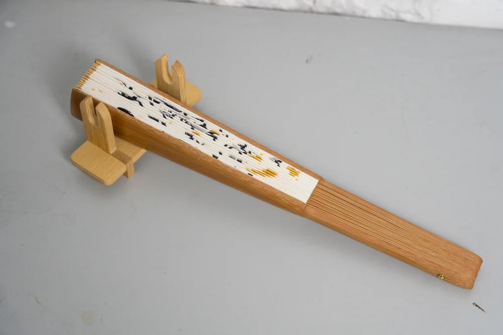 Eight Horses Folding Fan
