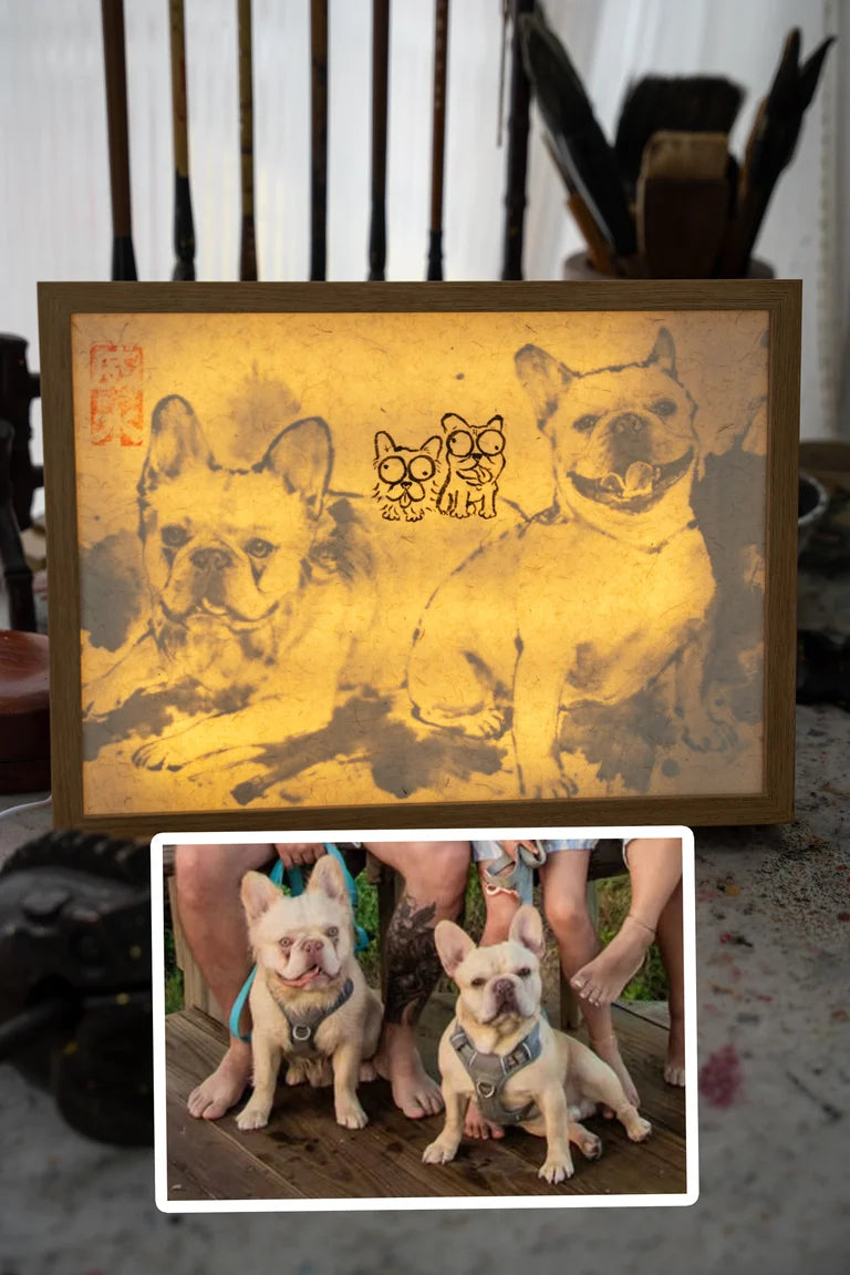 Custom Lighting Painting
