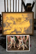 Custom Lighting Painting